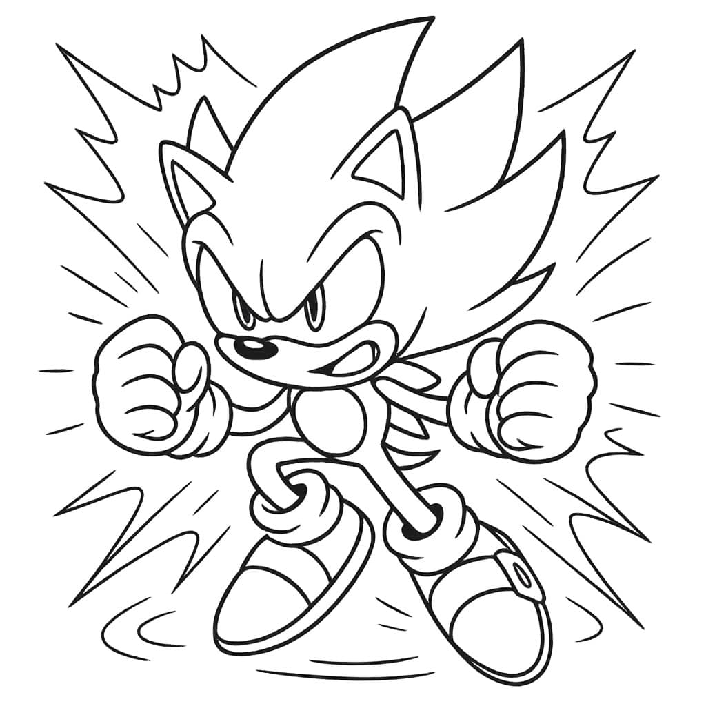 Sonic Friends Coloring Pages