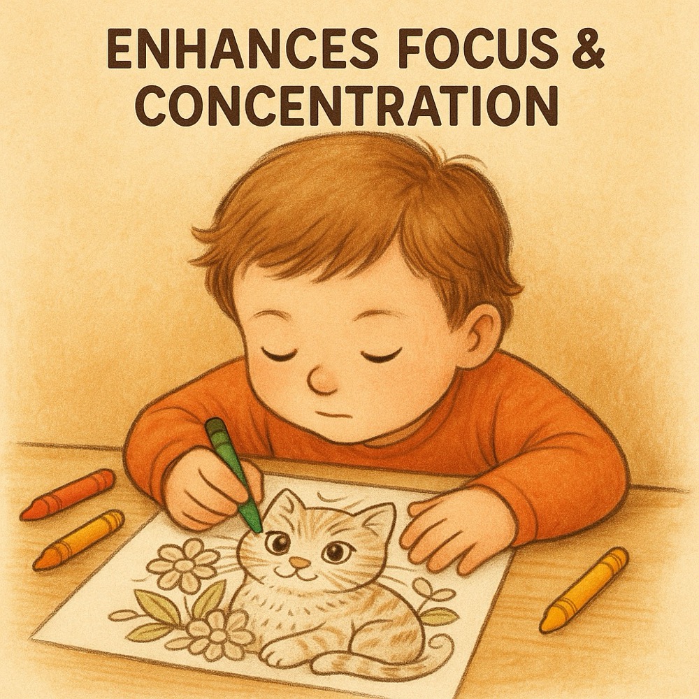 Enhances Focus & Concentration